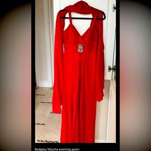 Badgley Mischka evening gown